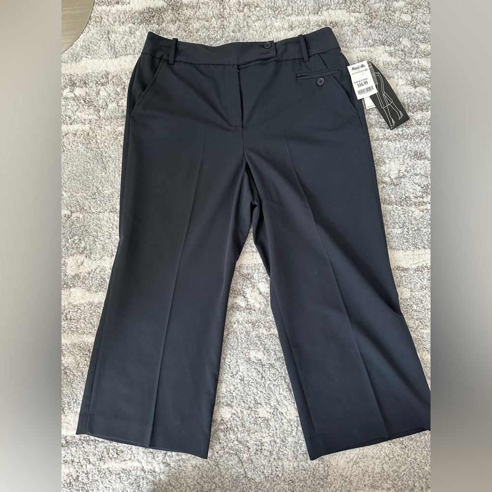Crop pants dark blue size 10